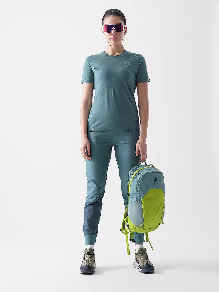 ORTOVOX | Camiseta de senderismo para mujer 150 COOL MTN Mission | Petróleo