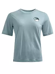 ORTOVOX | Camiseta de senderismo para mujer Round Landscape 140 Cool | Azul claro