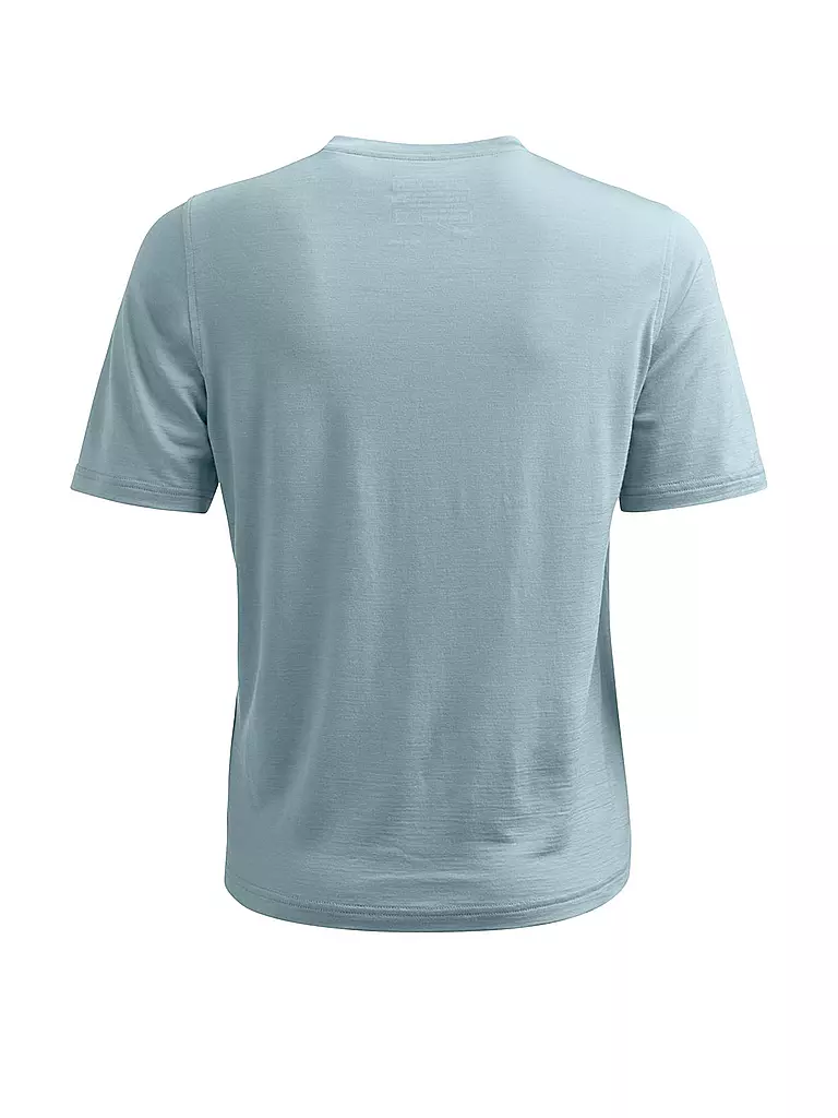 ORTOVOX | Camiseta de senderismo para mujer Round Landscape 140 Cool | Azul claro