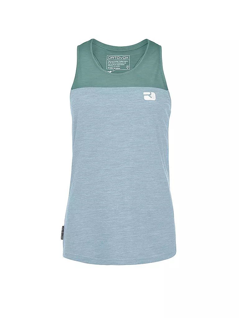 ORTOVOX | Camiseta de tirantes funcional para mujer 150 Cool Logo | Menta
