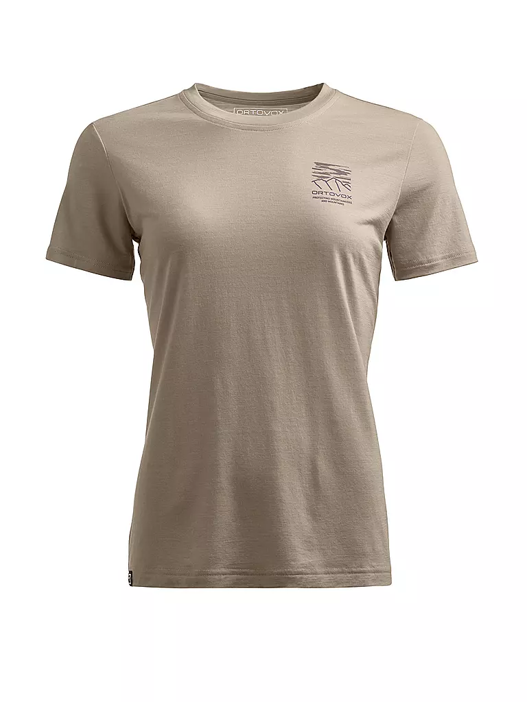 ORTOVOX | Camiseta de travesía para mujer 150 COOL MTN Mission | Camel