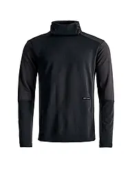 ORTOVOX | Camiseta funcional con capucha de forro polar de pana para hombre | Negro