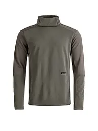 ORTOVOX | Camiseta funcional con capucha de forro polar de pana para hombre | Marrón claro