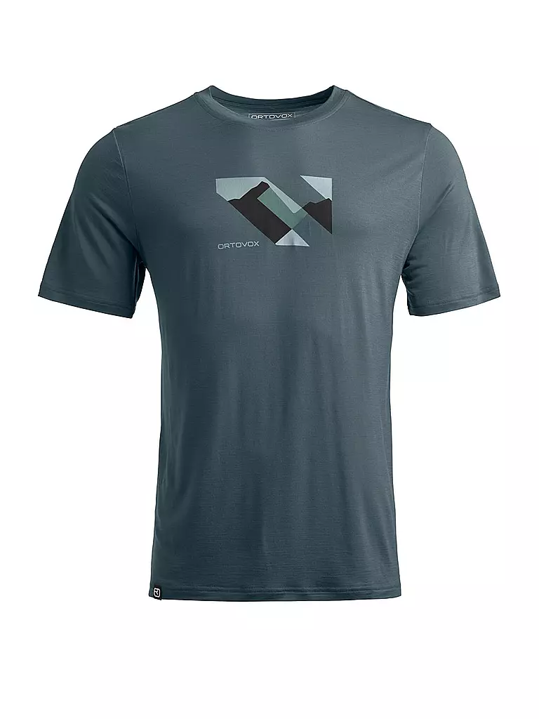 ORTOVOX | Camiseta funcional de hombre Landscape TS 150COOL | Petróleo