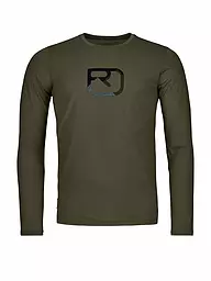 ORTOVOX | Camiseta funcional para hombre MTN Silhouette 150 COOL Tencel | Oliva