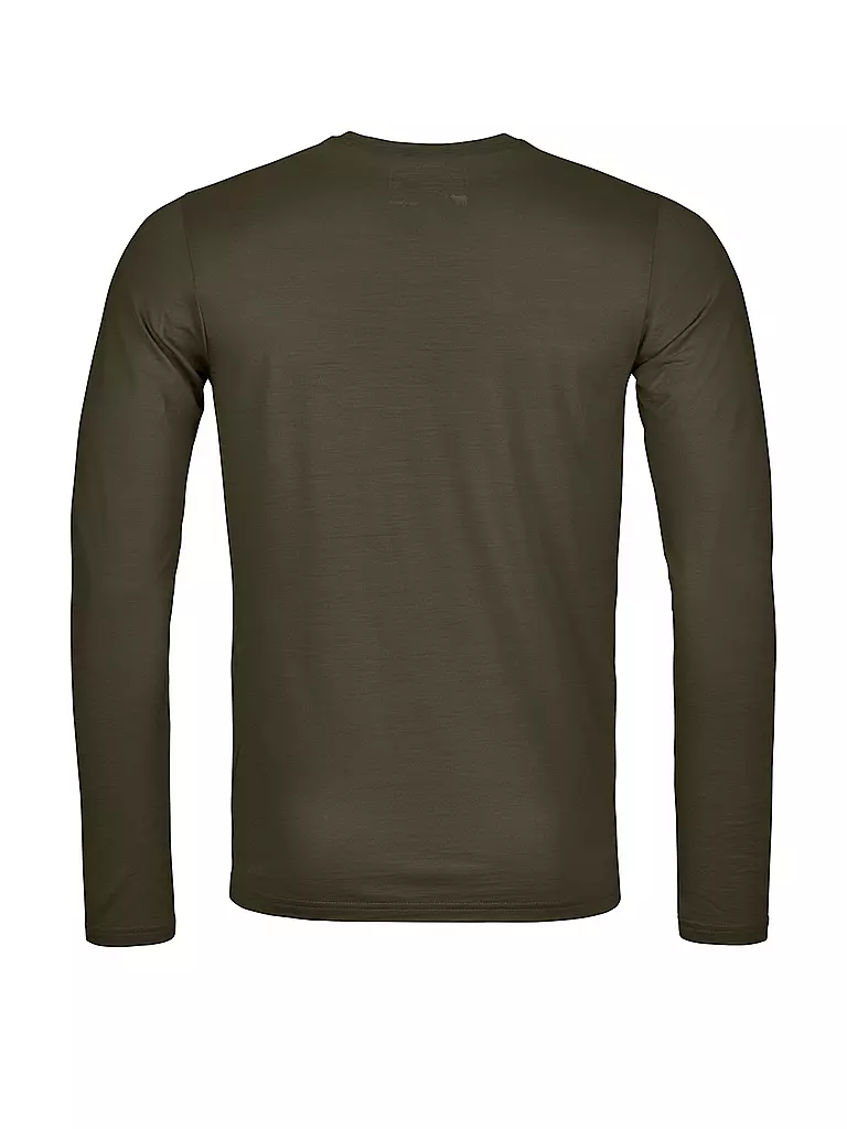 ORTOVOX | Camiseta funcional de hombre MTN Silhouette 150 COOL Tencel | Oliva