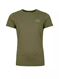ORTOVOX | Camiseta funcional de mujer 120 COOL Tec Stripe | Oliva
