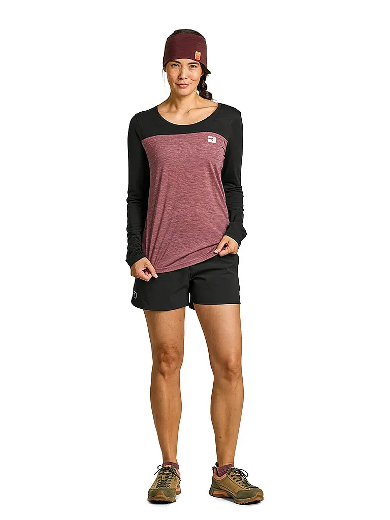 ORTOVOX | Camiseta funcional de mujer 150 Cool Logo | Negro