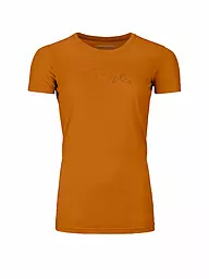 ORTOVOX | Camiseta funcional de mujer 185 Merino Tangram | Naranja