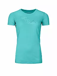 ORTOVOX | Camiseta funcional de mujer 185 Merino Tangram | Menta