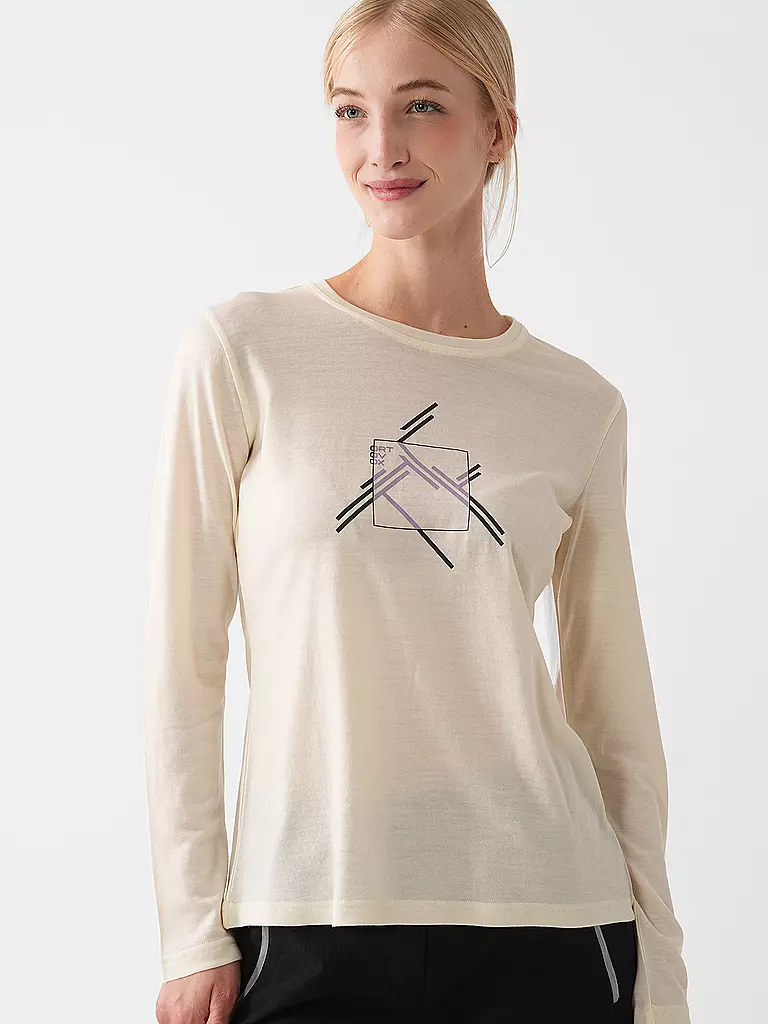 ORTOVOX | Camiseta funcional de mujer Cutout 185 Merino | Blanco