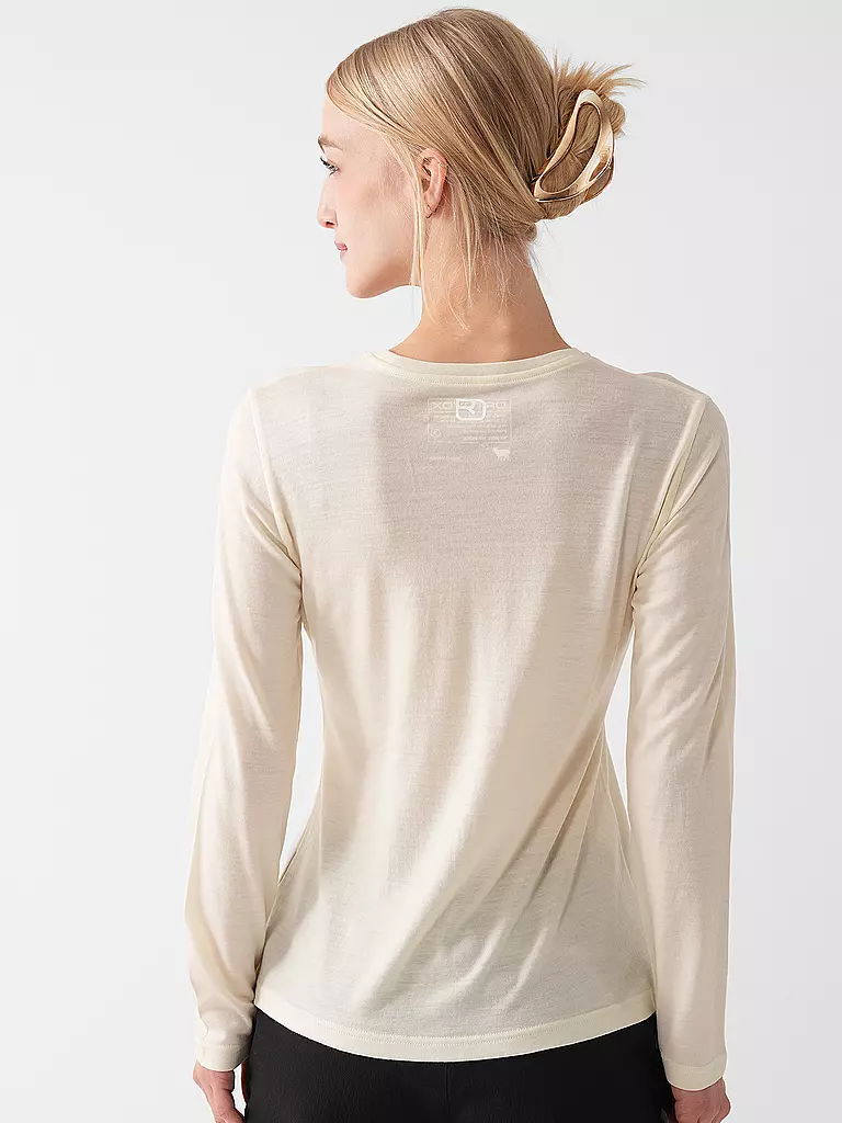 ORTOVOX | Camiseta funcional de mujer Cutout 185 Merino | Blanco