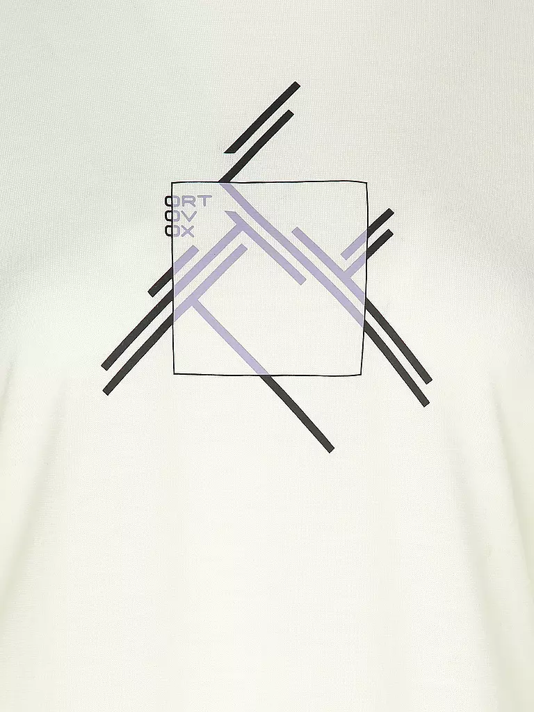 ORTOVOX | Camiseta funcional de mujer Cutout 185 Merino | Blanco