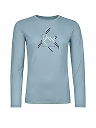 ORTOVOX | Camiseta funcional de mujer MTN Coutout 185 Merino | Azul claro