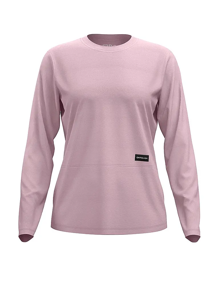 ORTOVOX | Camiseta funcional de mujer Patch 185 Merino | Rosa