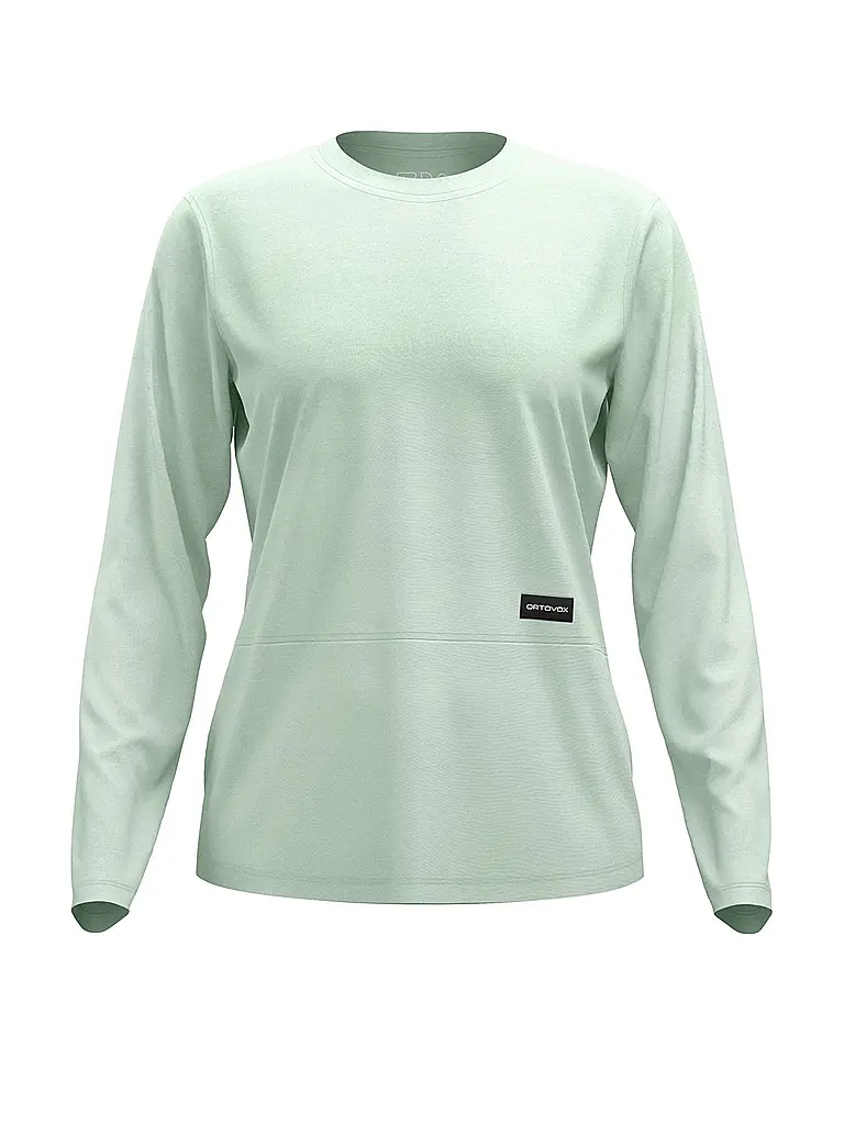 ORTOVOX | Camiseta funcional de mujer Patch 185 Merino | Verde claro