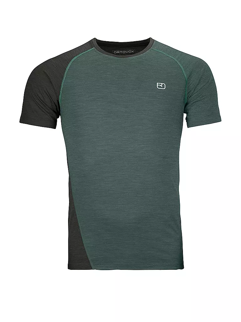 ORTOVOX | Camiseta funcional para hombre 120 Cool Tec Fast Upward | Verde oscuro