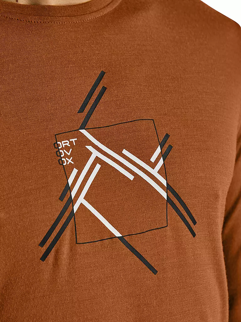 ORTOVOX | Camiseta funcional para hombre 185 Merino MTN Cutout |