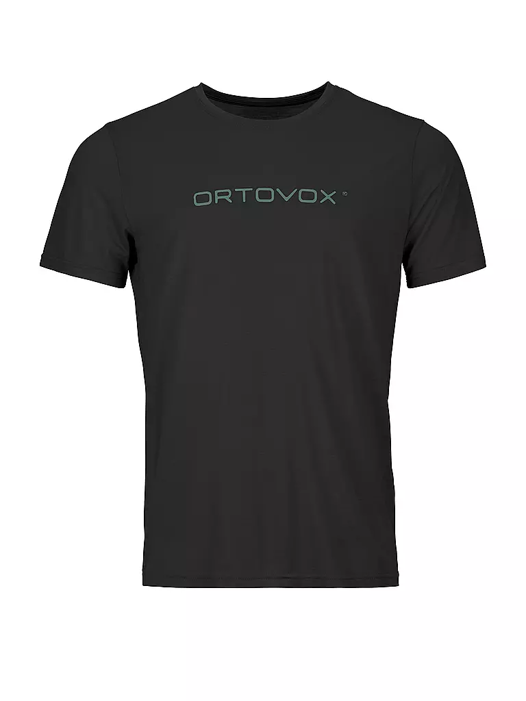 ORTOVOX | Camiseta funcional para hombre Brand TS 150 Cool | Negro
