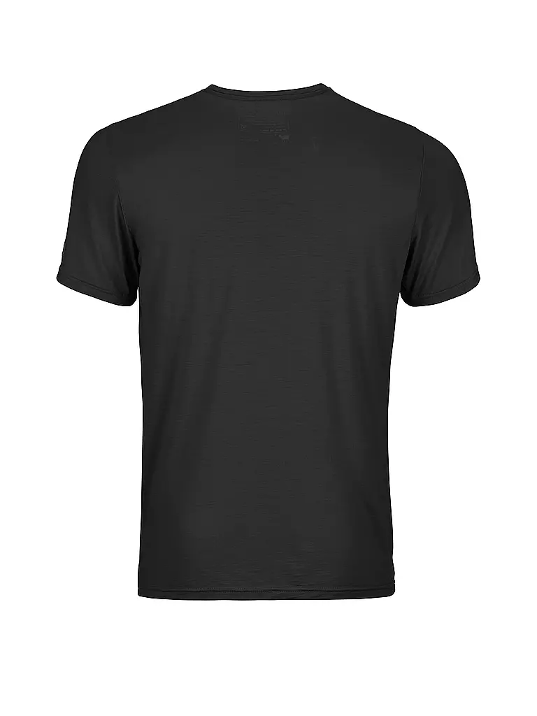 ORTOVOX | Camiseta funcional para hombre Brand TS 150 Cool | Negro