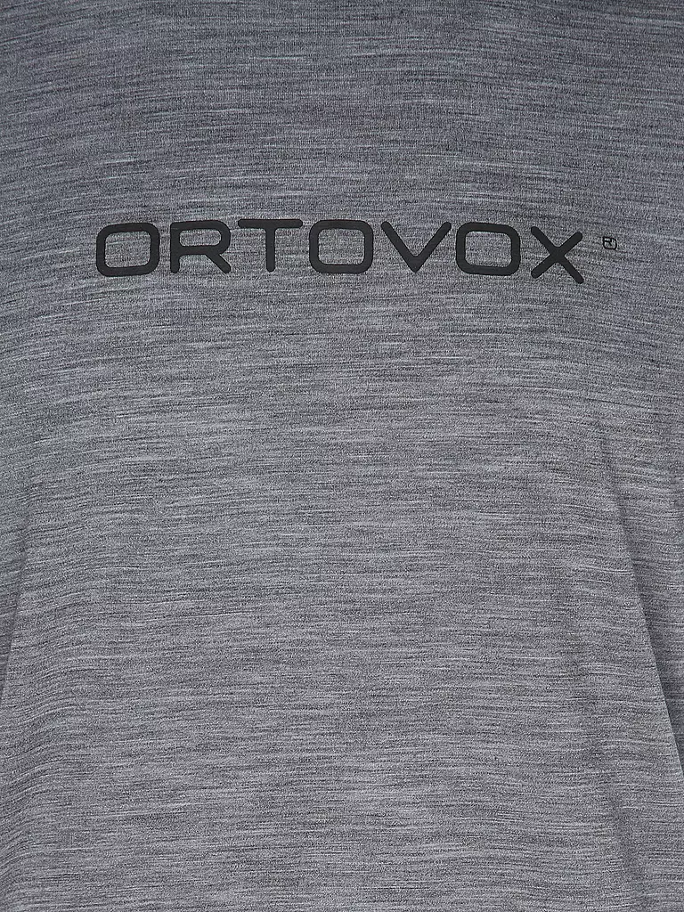 ORTOVOX | Camiseta funcional para hombre Brand TS 150 Cool | Gris