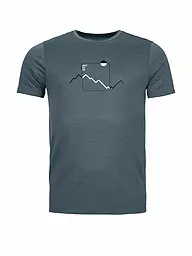 ORTOVOX | Herren Funktionsshirt Peak Focus 150 COOL Tencel | Petróleo