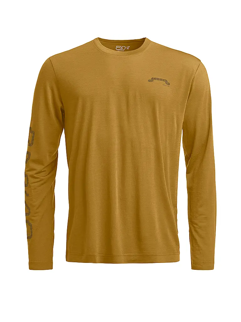 ORTOVOX | Camiseta funcional para hombre Pillow 150 Cool | Mostaza