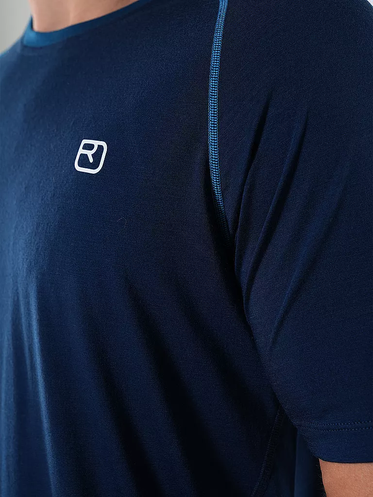 ORTOVOX | Camiseta funcional para hombre Tec Fast Upward 120Cool | Azul oscuro