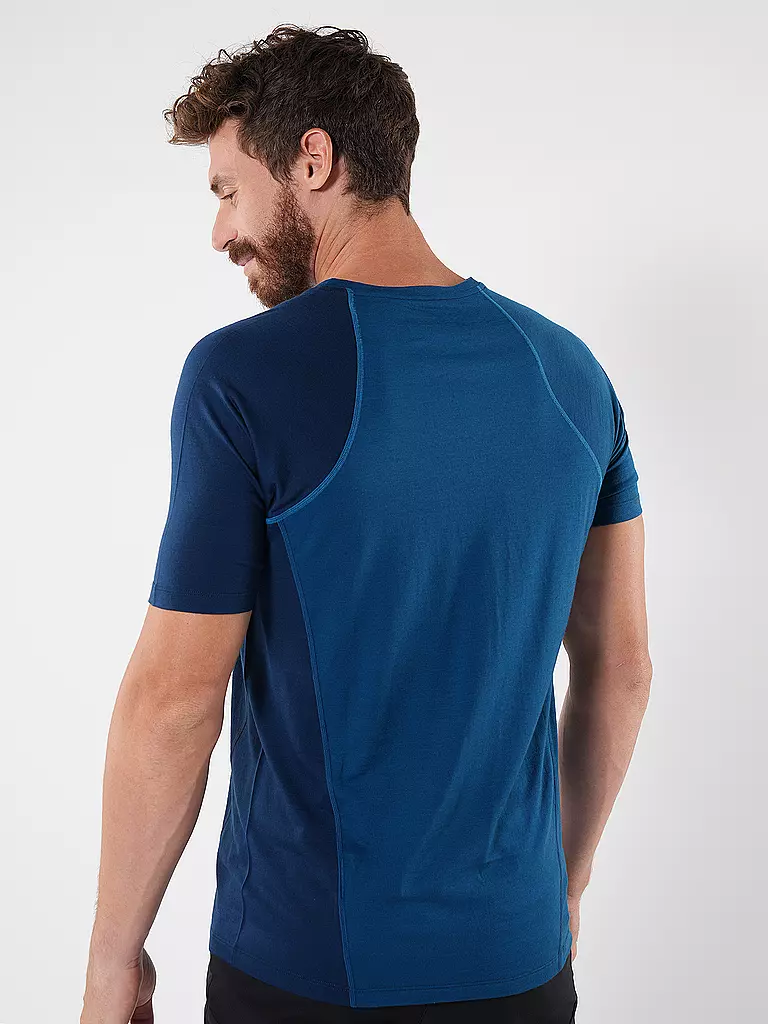 ORTOVOX | Camiseta funcional para hombre Tec Fast Upward 120Cool | Azul oscuro