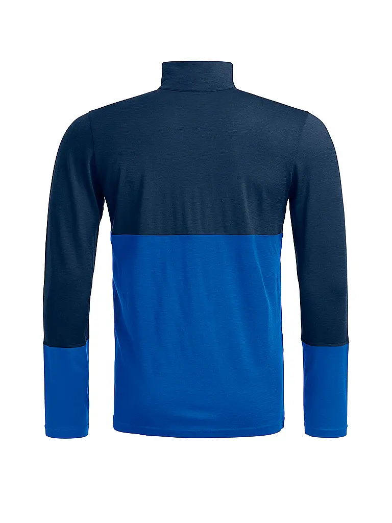 ORTOVOX | Camiseta interior con cremallera para hombre 185 ROCK'N'WOOL |