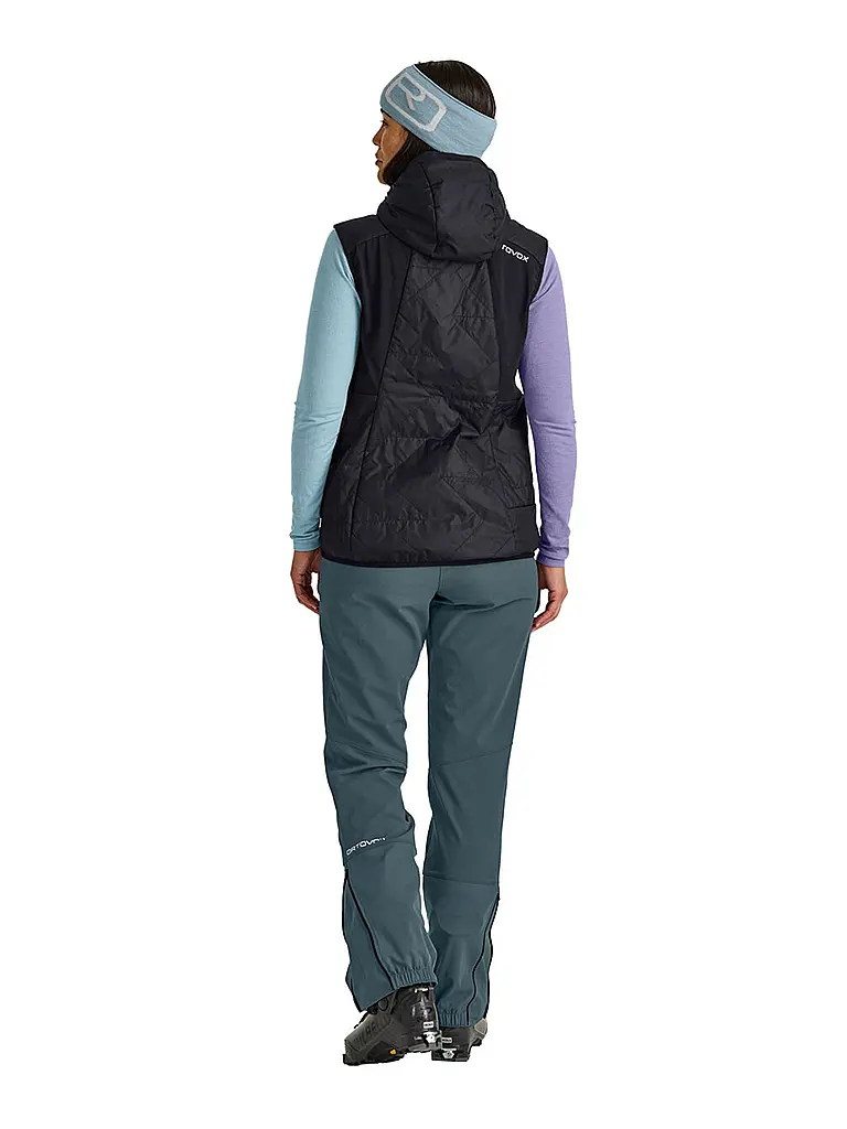 ORTOVOX | Chaleco aislante con capucha Swisswool Piz Boè para mujer | 