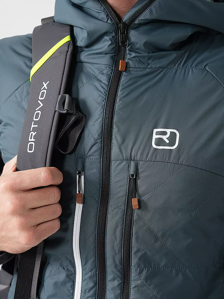 ORTOVOX | Chaleco aislante para hombre Swisswool Piz Boè con capucha |