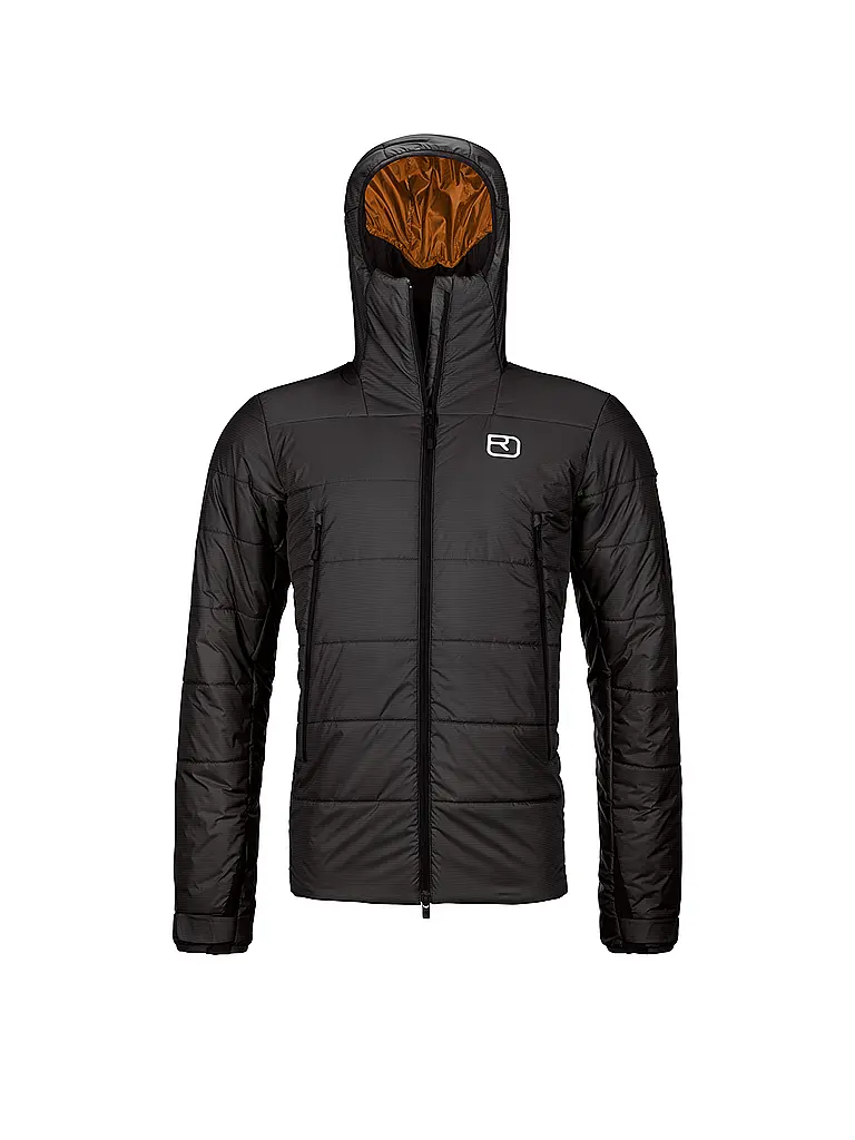 ORTOVOX | Chaqueta aislante con capucha Zinal para hombre | Negro