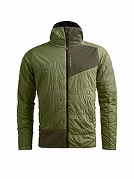 ORTOVOX | Chaqueta aislante de touring para hombre Piz Duan SW con capucha | Oliva