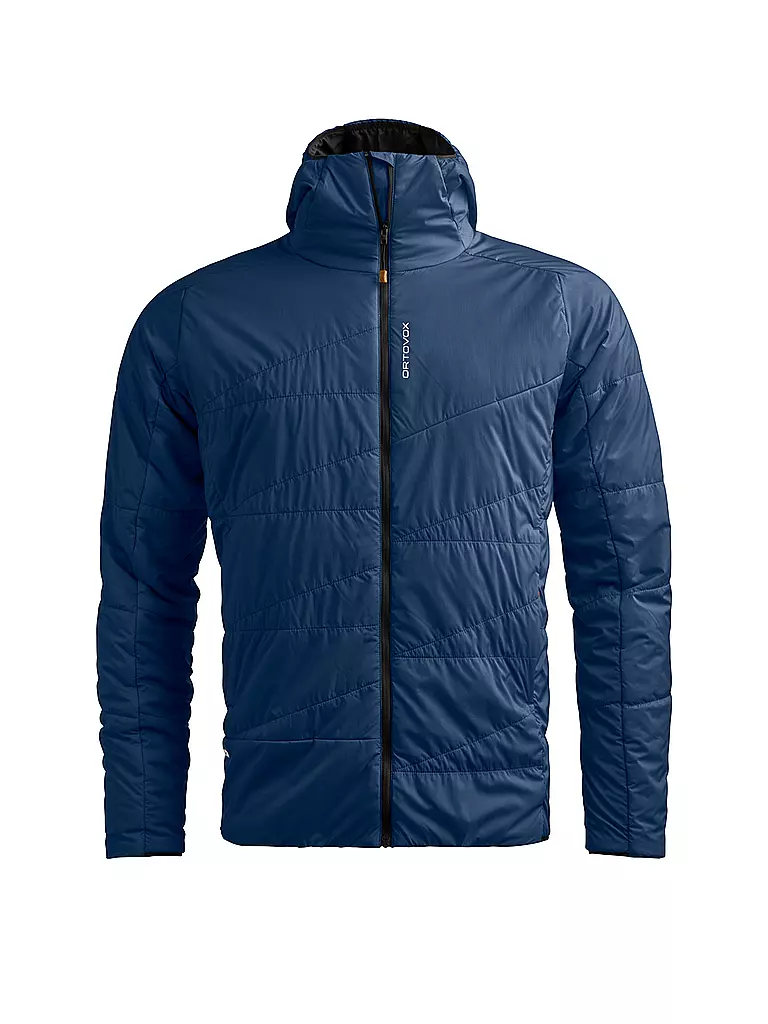 ORTOVOX | Chaqueta aislante de touring para hombre Piz Duan SW con capucha | Azul oscuro