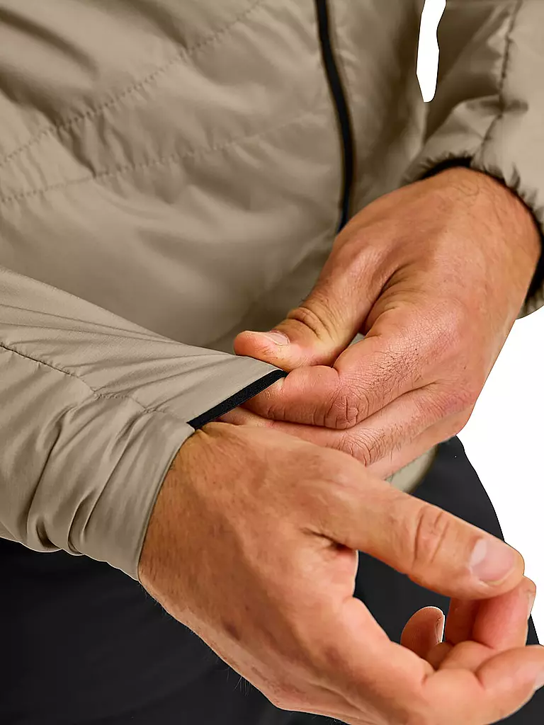 ORTOVOX | Chaqueta aislante de touring para hombre Piz Duan SW con capucha | Camel