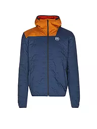 ORTOVOX | Chaqueta aislante para hombre Piz Badus SW con capucha | Azul oscuro