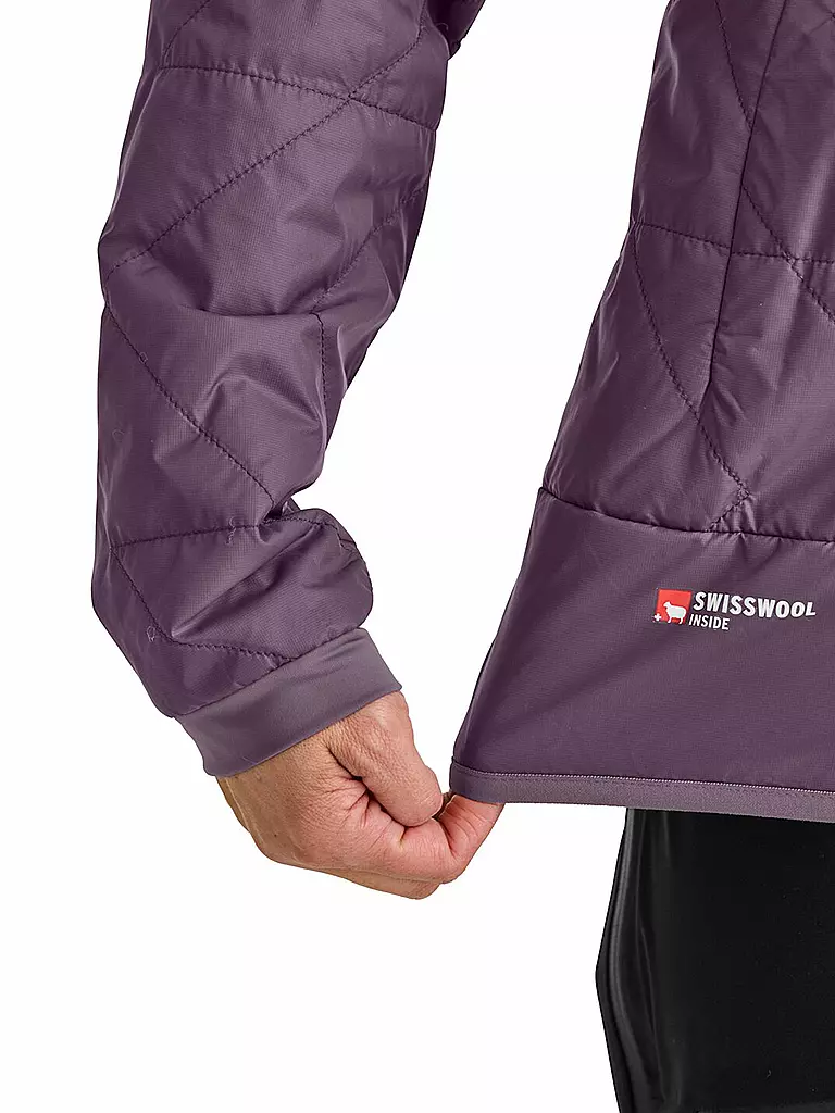 ORTOVOX | Chaqueta aislante para mujer Piz Boé Swisswool con capucha |