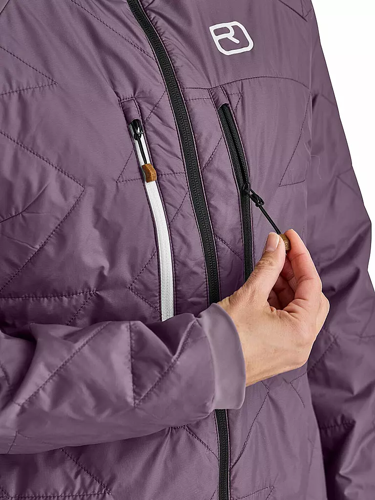 ORTOVOX | Chaqueta aislante para mujer Piz Boé Swisswool con capucha |