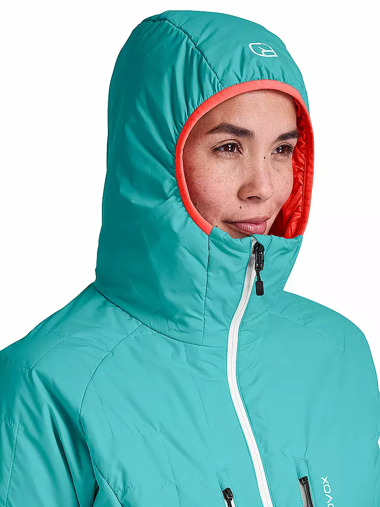 ORTOVOX | Chaqueta aislante para mujer SWISSWOOL PIZ BOÈ | Turquesa