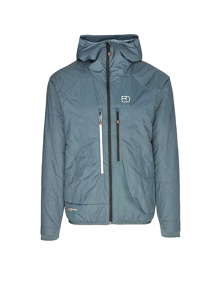 ORTOVOX | Chaqueta aislante Piz Boé Swisswool para hombre | Petróleo