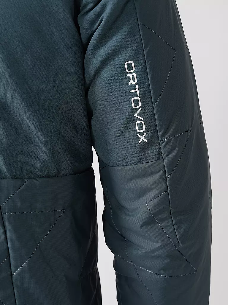 ORTOVOX | Chaqueta aislante Piz Boé Swisswool para hombre | Petróleo
