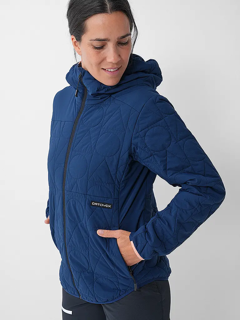 ORTOVOX | Chaqueta aislante Ravine Metawool 90 para mujer | Azul oscuro