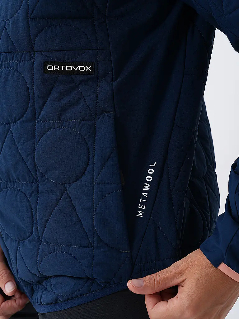 ORTOVOX | Chaqueta aislante Ravine Metawool 90 para mujer | Azul oscuro