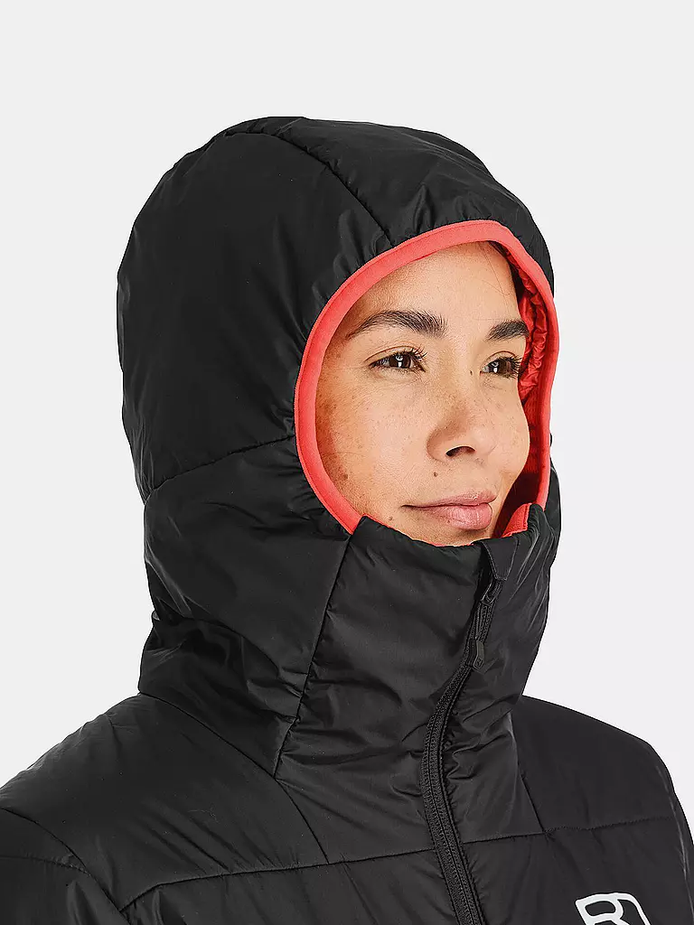 ORTOVOX | Chaqueta aislante Zinal Swisswool para mujer | Negro