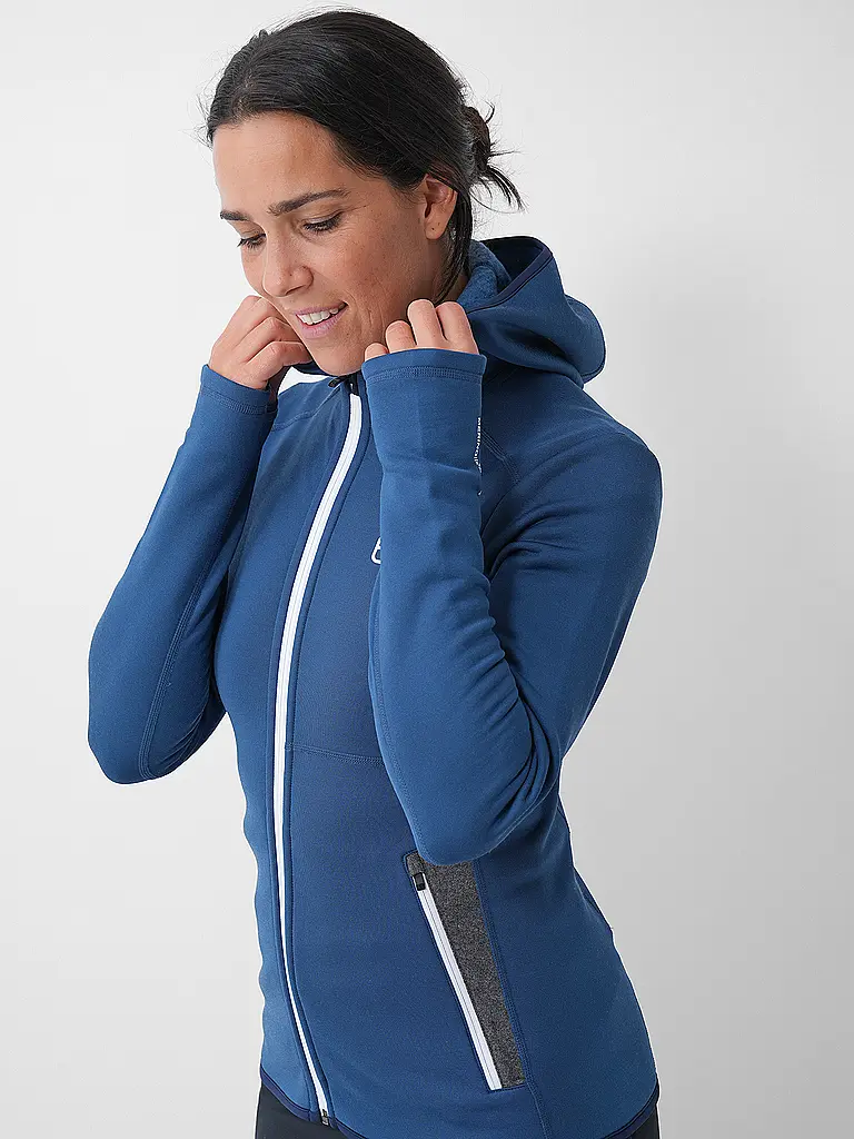 ORTOVOX | Chaqueta con capucha de forro polar para mujer |