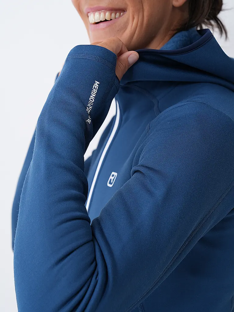 ORTOVOX | Chaqueta con capucha de forro polar para mujer |
