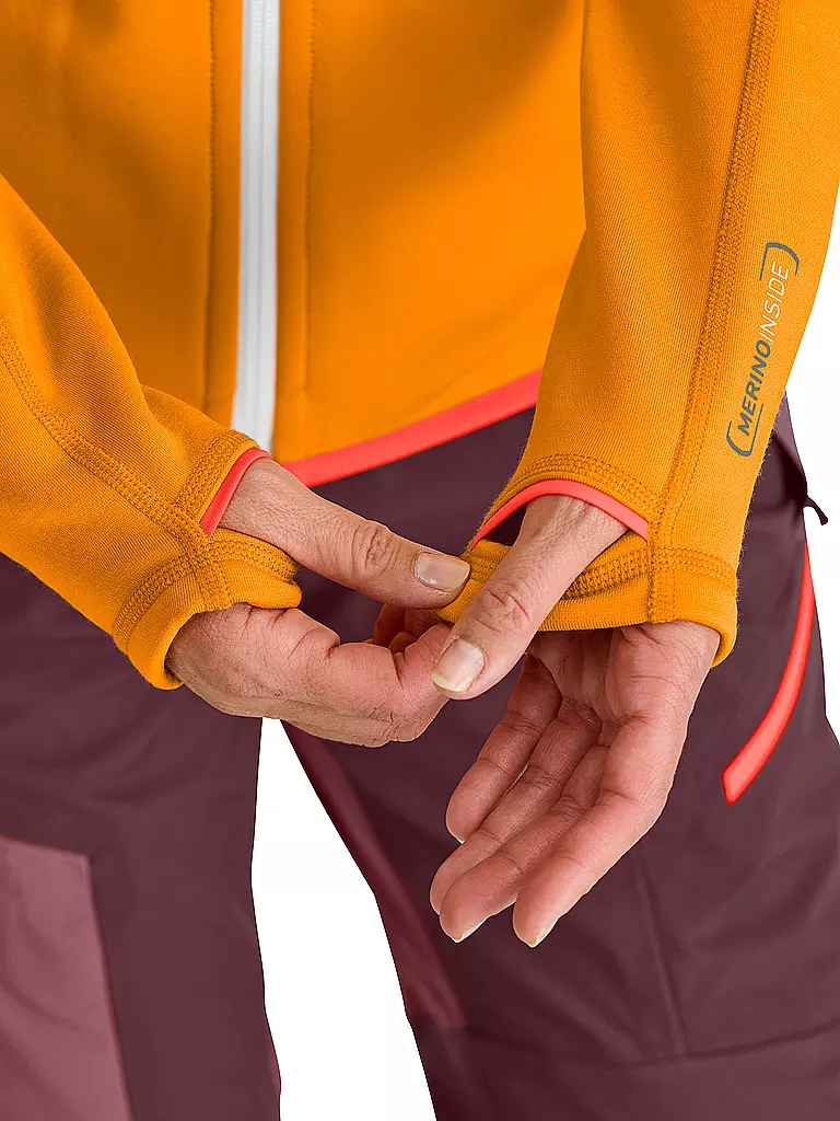 ORTOVOX | Chaqueta con capucha de forro polar para mujer |