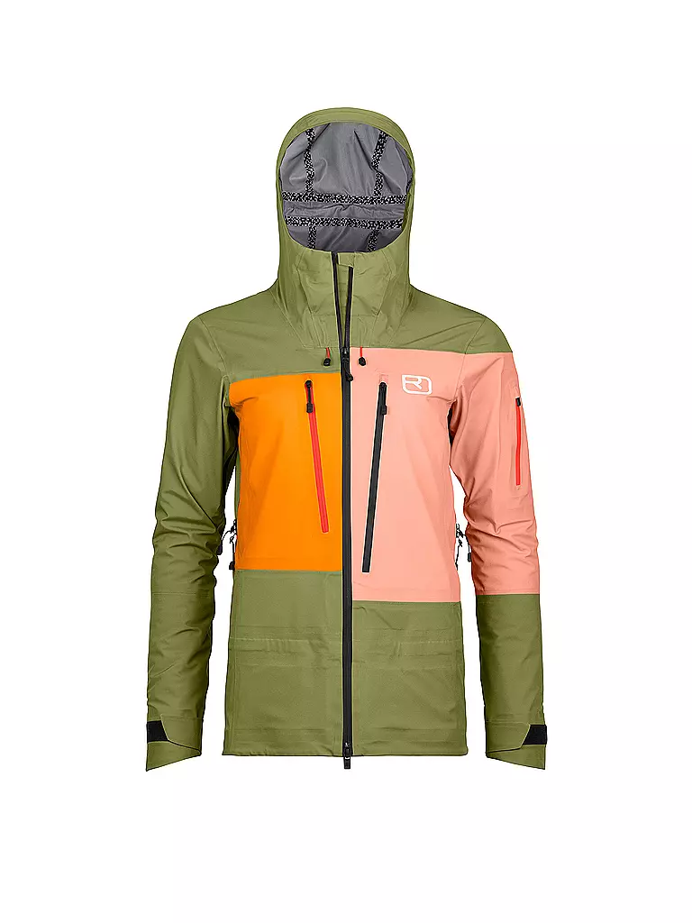 ORTOVOX | Chaqueta de esquí de travesía Deep Shell 3L para mujer | Oliva