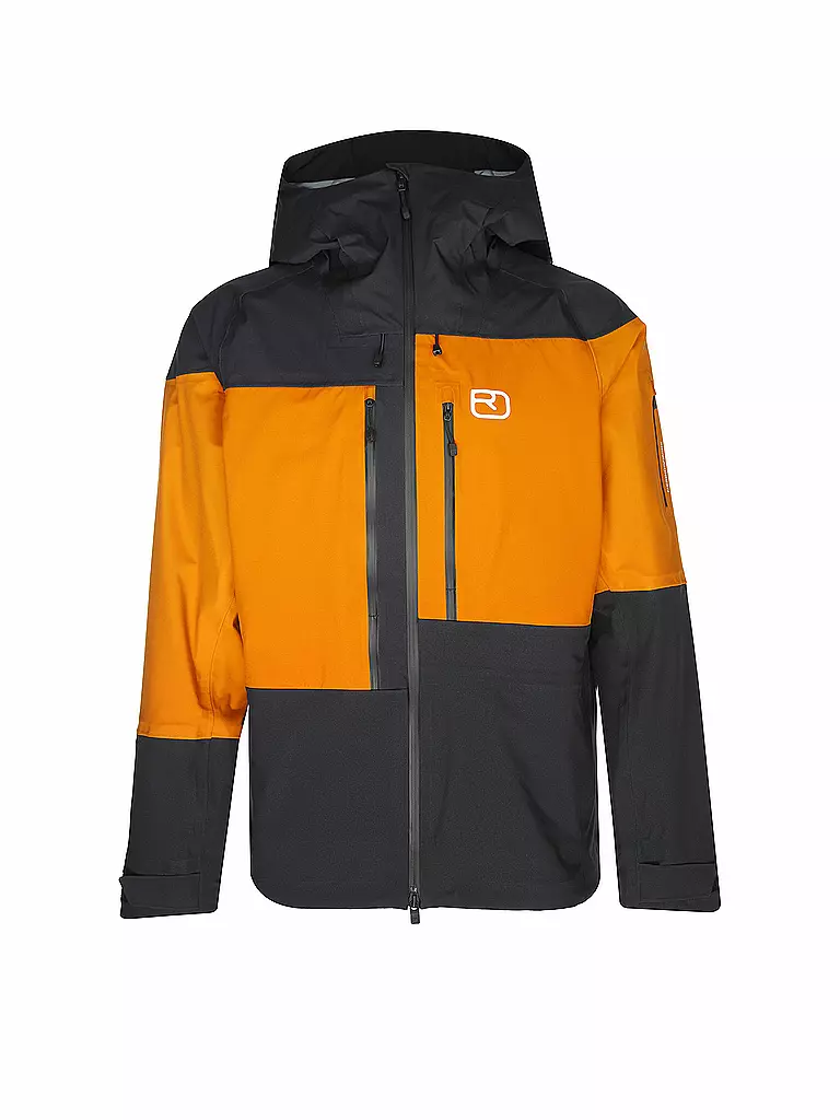 ORTOVOX | Chaqueta de esquí de travesía para hombre Guardiana Shell 3L | Negro